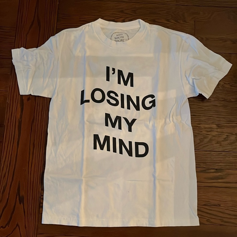 Pre-owned Anti Social Social Club Tee. Size medium.